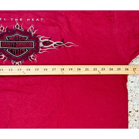 Harley Davidson Clearwater Florida Fletchers Vtg Short Sleeve T-Shirt Size XXL - Picture 5 of 8